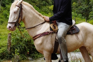 Medellín: Caldas Horseback Riding Tour with Drinks