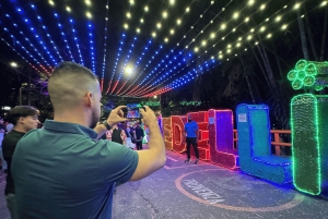 Medellin: Christmas Lights City Tour in a Themed Vehicle