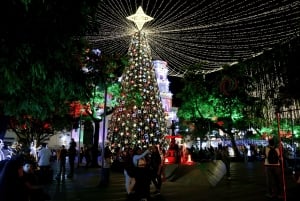 Tour Party Bus por Alumbrado Navideño de Medellin con Fiesta y Musica