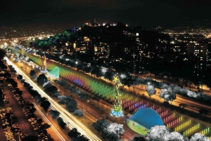 Recorrido por las luces navideñas de Medellín