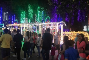 Recorrido por las luces navideñas de Medellín