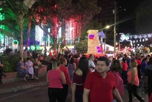 Recorrido por las luces navideñas de Medellín