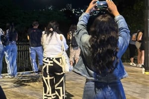 Medellin : visite privée nocturne en vélo électrique + dîner gastronomique