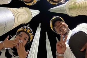 Medellin : visite privée nocturne en vélo électrique + dîner gastronomique