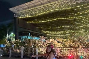 Medellin : visite privée nocturne en vélo électrique + dîner gastronomique