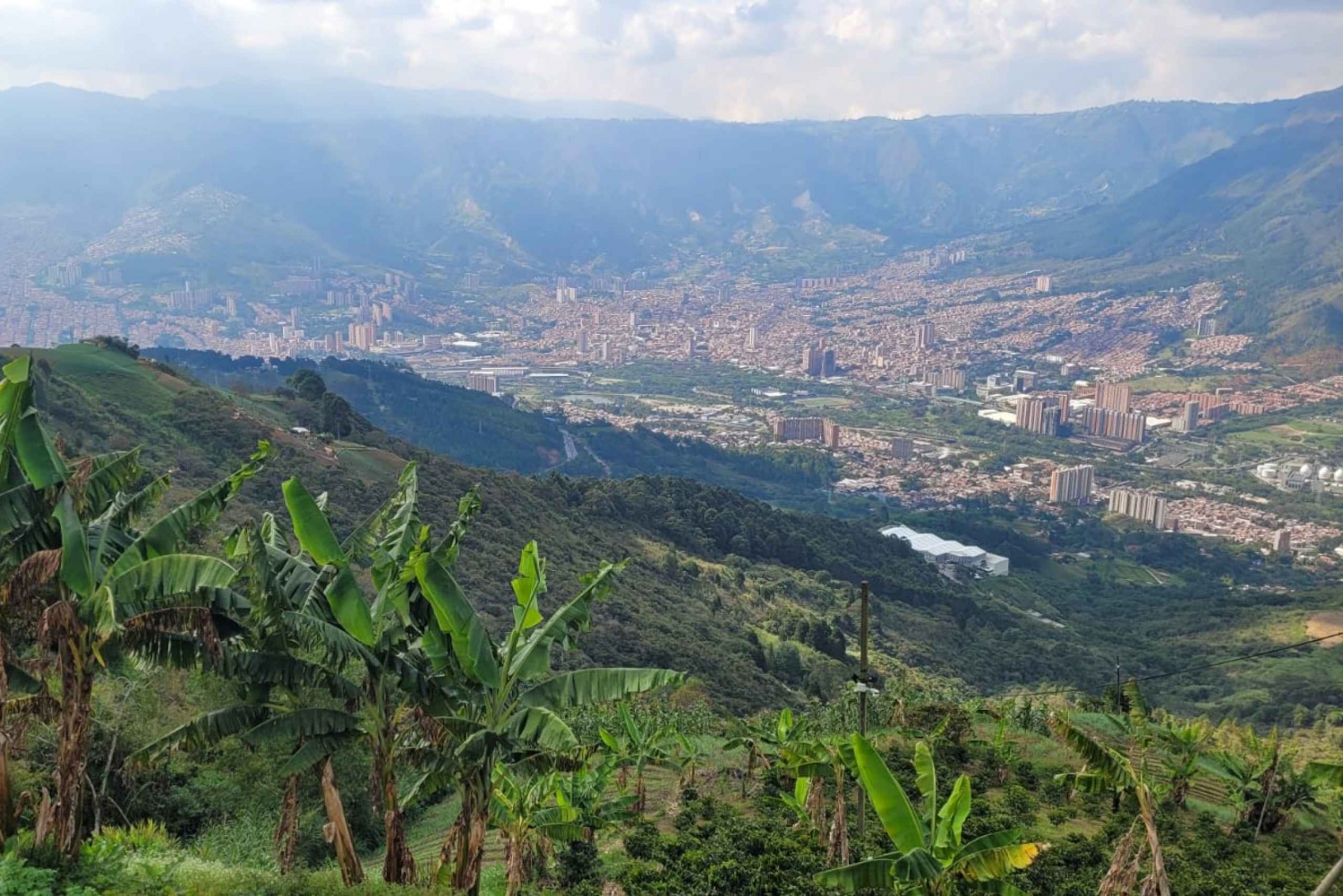 Medellín: Visita a una finca cafetera y spa con alojamiento en Glamping