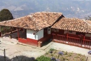 Medellín: Visita a una finca cafetera y spa con alojamiento en Glamping