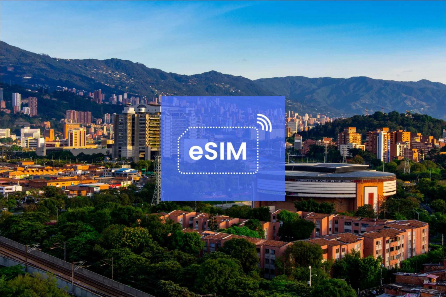 Medellín: Colombia eSIM Roaming Mobile Data Plan