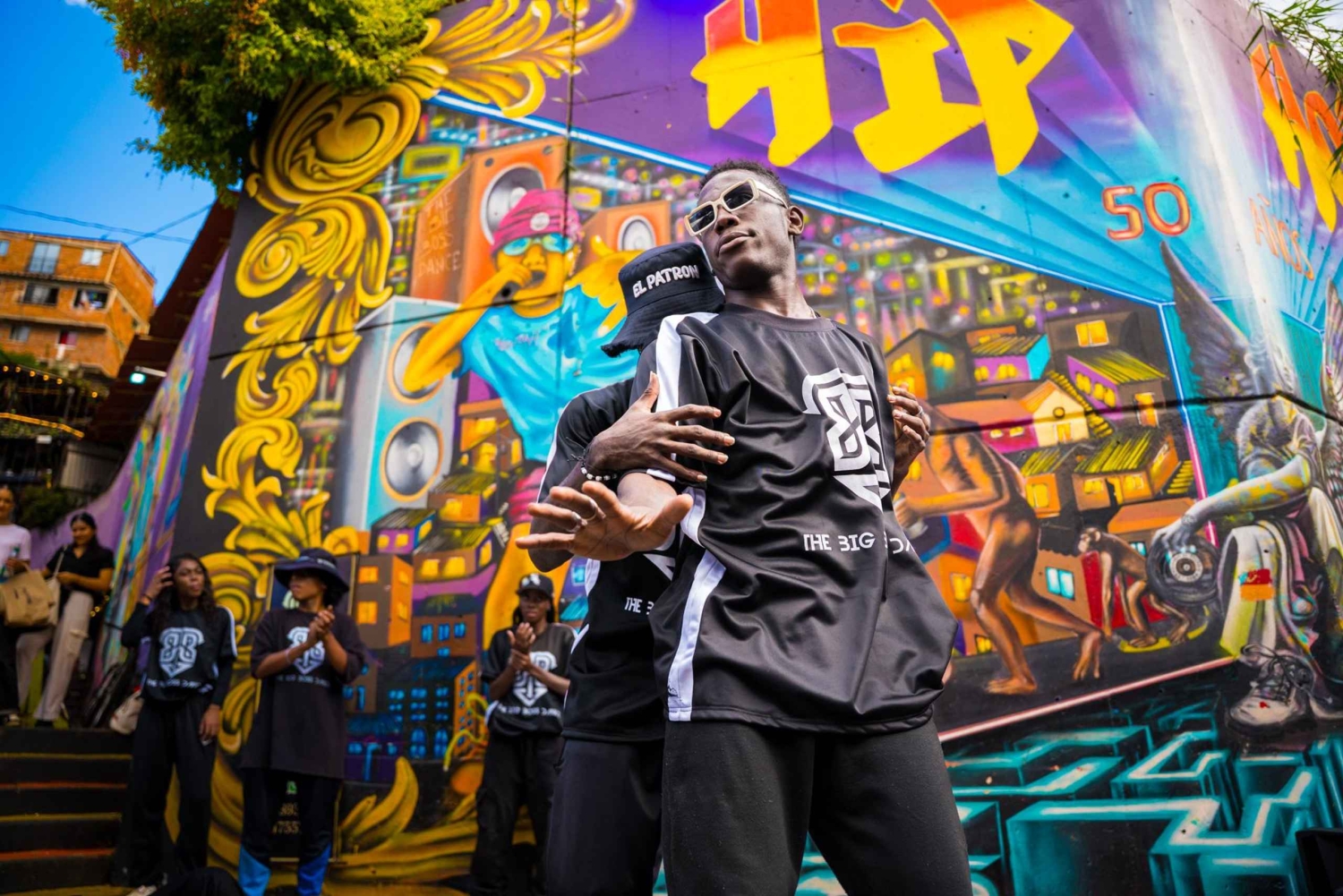 Medellín: Comuna 13 graffititour med snacks inkludert