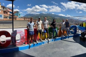 Medellín: Comuna 13 Unplugged with Rooftop Ritual and Coffee