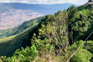 Medellin: Day Trip to Private Zipline and Waterfall Trek
