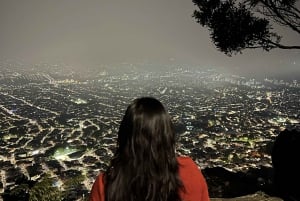 メデジンの高台から：セミプライベートの夜景ツアー