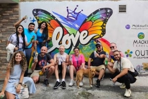 Medellin: piknik dla gejów i graffiti