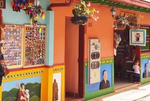 Medellín: excursión privada de un día a Guatapé, El Peñol y taller de arte