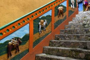Medellín: excursión privada de un día a Guatapé, El Peñol y taller de arte