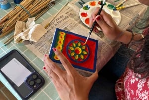 Medellín: excursión privada de un día a Guatapé, El Peñol y taller de arte