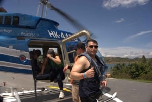 Medellín: Guatapé Private Tour with Helicopter & Boat Ride