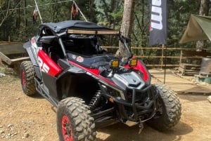 Medellín: Guided tour in a private forest in SxS / UTV in Can-Am