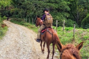 Medellín: Tour guiado a caballo por la naturaleza