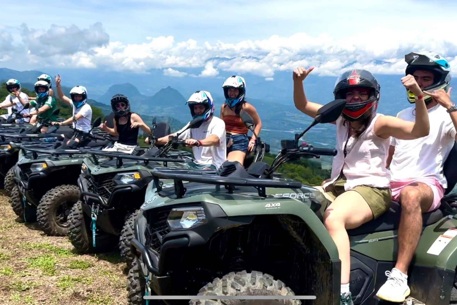 Medellín: Hacienda Adrenalina Paragliding, ATV Tour & Horses