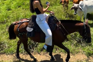 Medellín: jazda konna, glamping i pobyt w finca z widokiem 360°