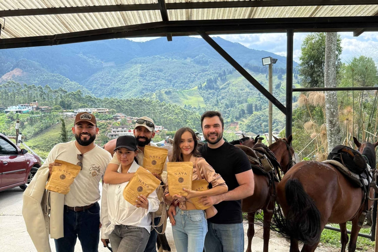 Medellín: Horseback riding in the city's mountains.