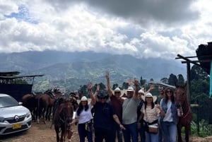 Medellín: Horseback riding in the city's mountains.