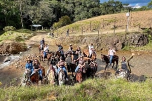 Medellín: Horseback riding in the city's mountains.