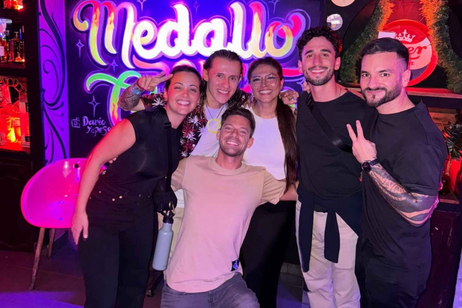 Medellin: Nightlife in Rooftops and Clubs with Local Liquor