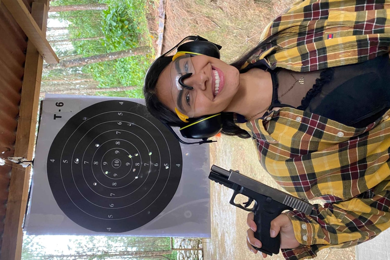 Приключение на открытом стрельбище в Медельине