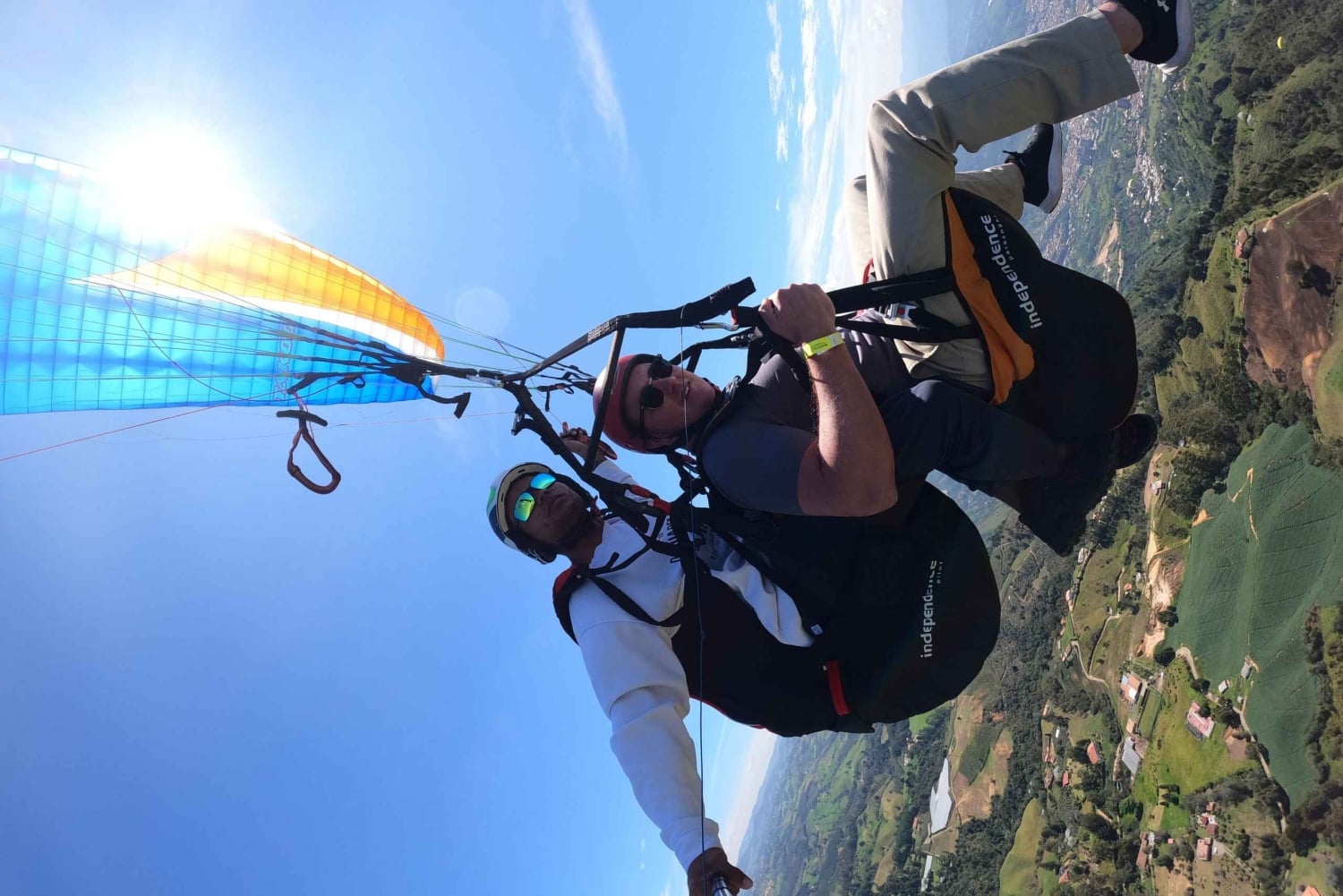 Medellín: lot paralotnią ze zdjęciami i filmami GoPro