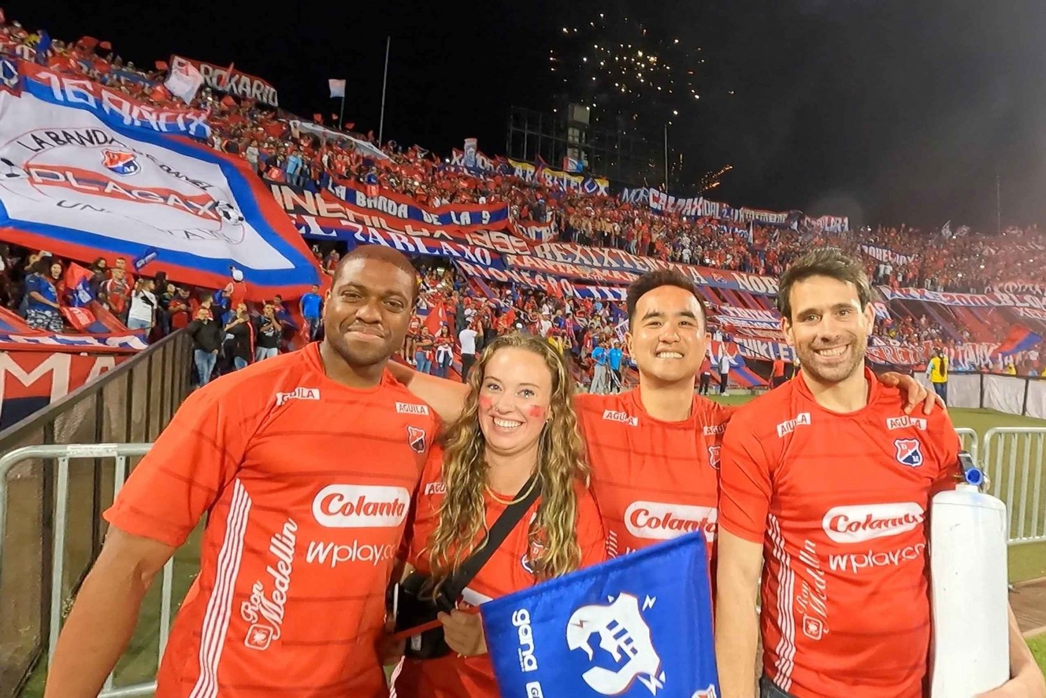 Tournée de football à Medellin