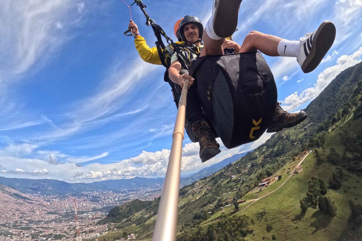 Medellín, San Felix: Paragliding-tur over byen