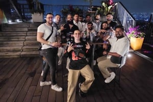 Medellín : visite nocturne des toits secrets et des clubs cachés