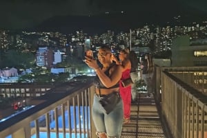 Medellin: Street Food and Poblado Rooftop Tour with a Local