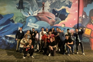 Medellin: maistelua katuruoasta El Pobladon katoilla