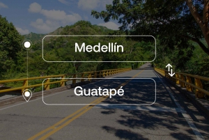 Medellín to or from Guatapé Private Transfer