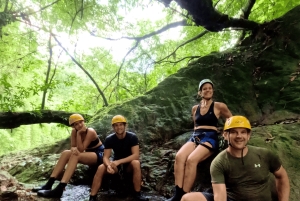 Minca: juving og rappellering med Jungle Joe