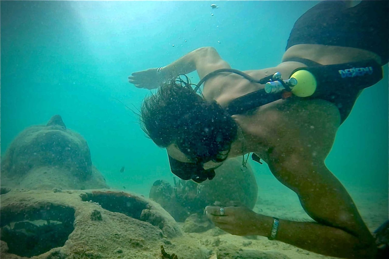 Expérience de mini-plongée à Barú - plage tranquille