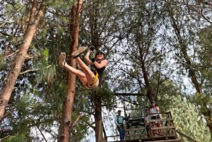 Natural Reserve: Highest Zipline, Climbing & Waterfalls