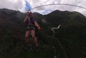 Natural Reserve: Highest Zipline, Climbing & Waterfalls