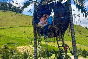 En dagstur til: Cocora-dalen, Salento, Filandia. Quindio Colombia