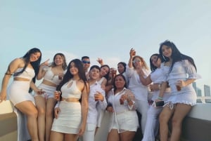 Cartagena: Sunset VIP Bay Tour with Open Bar, Snack and Club
