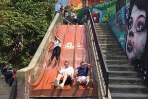 pablo, comuna 13 y teleférico express