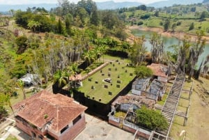 From Guatape: Pablo Escobar Mansion, Paintball & Boat Ride
