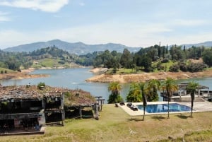 From Guatape: Pablo Escobar Mansion, Paintball & Boat Ride