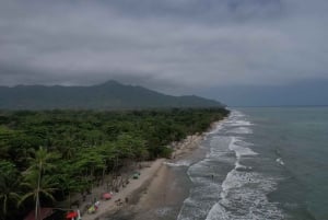 Palomino, Colombia: Ridtur på hästryggen på stranden