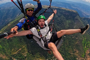 Paragliding Chicamocha Canyon, San Gil