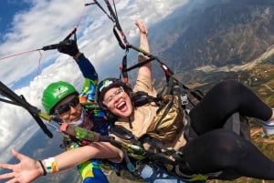 Парапланеризм в каньоне Чикамоча, Сан-Хиль