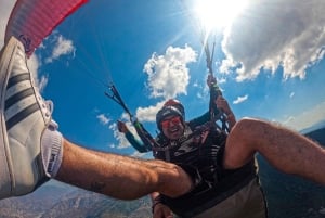 Парапланеризм в каньоне Чикамоча, Сан-Хиль